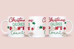 Bundle 6 Christmas Mug Sublimation Wrap SVG 11oz - 15oz Product Image 4