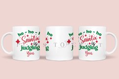Bundle 6 Christmas Mug Sublimation Wrap SVG 11oz - 15oz Product Image 10
