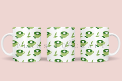Bundle 6 Matcha 11&amp;15oz Coffee Glass Mug Wrap SVG Product Image 4
