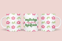 Bundle 6 Matcha 11&amp;15oz Coffee Glass Mug Wrap SVG Product Image 6