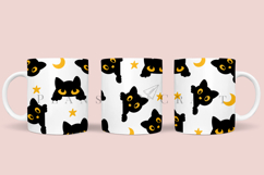 Bundle 6 Halloween 11&amp;15oz Mug Sublimation Wrap SVG Product Image 3