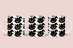 Bundle 6 Halloween 11&amp;15oz Mug Sublimation Wrap SVG Product Image 8