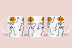Bundle 6 Halloween 11&amp;15oz Mug Sublimation Wrap SVG Product Image 7