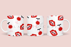 Bundle 6 Halloween 11&amp;15oz Mug Sublimation Wrap SVG Product Image 8
