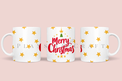 Bundle 6 Christmas Mug Sublimation Wrap SVG 11oz - 15oz Product Image 3
