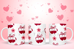 Bundle 6 Valentine 11&amp;15oz Coffee Mug SVG Cut &amp; Sublimation Product Image 6