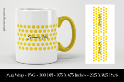 Summer Vibes Mug Wrap Sublimation Design PNG Product Image 1