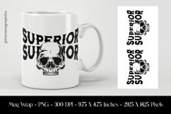 Superior Mug Wrap Sublimation Design PNG Product Image 1