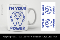 I&#039;Am Your Power Mug Wrap Sublimation Design PNG Product Image 1