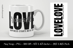 Love Yourself Happiness Start With You Mug Wrap Sublimation Product Image 1