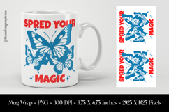 Speed Your Magic Mug Wrap Sublimation Design PNG Product Image 1