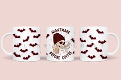 Bundle 6 Halloween Mug Sublimation Wrap 11oz - 15oz Product Image 5