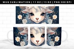 Aries 11oz, 15oz Mug Sublimation | Mug Wrap PNG Product Image 1