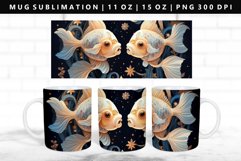 Zodiac Sign 11oz, 15oz Mug Sublimation | Mug Wrap PNG Product Image 1