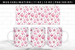 Christmas 11oz, 15oz Mug Sublimation | Mug Wrap PNG Product Image 1