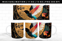 Hanafuda 11oz, 15oz Mug Sublimation | Mug Wrap PNG Product Image 1