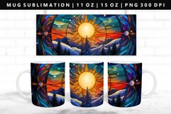 Celestial 11oz, 15oz Mug Sublimation | Mug Wrap PNG Product Image 1