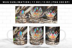 Flower 11oz, 15oz Mug Sublimation | Mug Wrap PNG Product Image 1