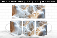 Abstract 11oz, 15oz Mug Sublimation | Mug Wrap PNG Product Image 1