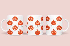 Bundle 6 Halloween Mug Sublimation Wrap 11oz - 15oz Product Image 6