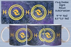 Mug zodiac signs Pisces sublimation