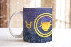 Mug Zodiac signs Taurus sublimation