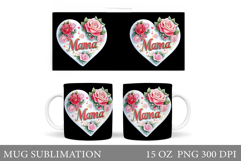 Mother's Day Mug Sublimation. Mother's Day Sublimation Product Image 1