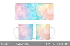 Abstraction Mug Design. Abstract Sublimation Product Image 1