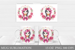 Cute Horse Mug Design. Cute Horse Sublimation Product Image 1