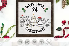 Christmas Countdown Svg File, Holiday Dogs and Cats Svg Product Image 3