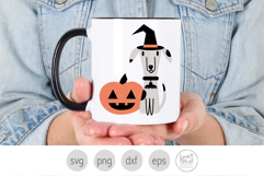 Witch Dog Svg, Halloween Puppy Png, Spooky Dog Png Product Image 4