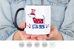 Patriotic Dachshund Svg. Doxie America 250th Birthday Product Image 3
