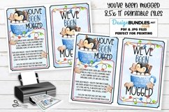 You've Been Mugged Printable | Penguin Mug Printable Product Image 1