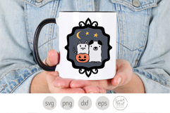 Halloween Pets svg, Ghost Pets, Spooky Dog, Spooky Cat Png Product Image 4