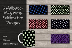 Cute Ghost Halloween Sublimation Design 15 oz. Product Image 1