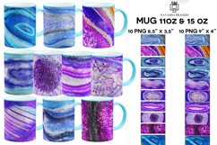 Agate mug wrap sublimation