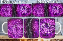 Agate Geode Mug Sublimation wrap 11oz 15oz Product Image 10