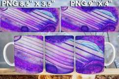 Agate Geode Mug Sublimation wrap 11oz 15oz Product Image 4