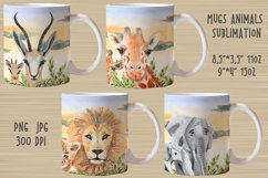 Mugs animals sublimation