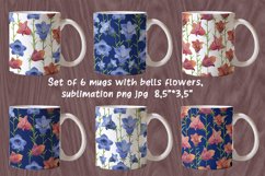 Mugs bell flowers sublimation