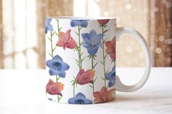 Mugs bell flowers sublimation