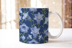 Mugs bell flowers sublimation