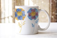 Mugs  Flowers Sublimation