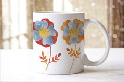Mugs  Flowers Sublimation