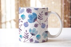 Mugs Flowers Sublimation