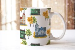 mugs  houses sublimation