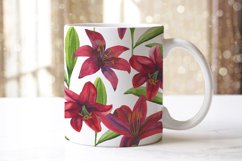 Mugs  lilies sublimation