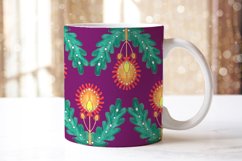 Mugs watercolor ornament sublimation