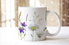 Mugs wildflowers sublimation