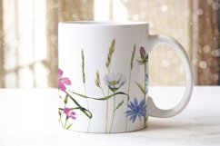 Mugs wildflowers sublimation